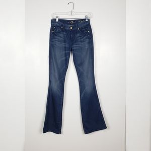 7 for All Mankind “A” Pocket Flare Jeans - Blue